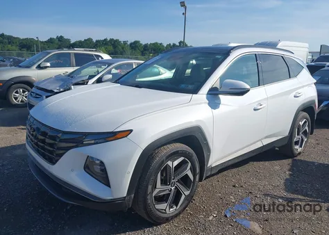 2022 Hyundai Tucson Limited z USA, uszkodzony, nr VIN 5NMJECAE1NH058403